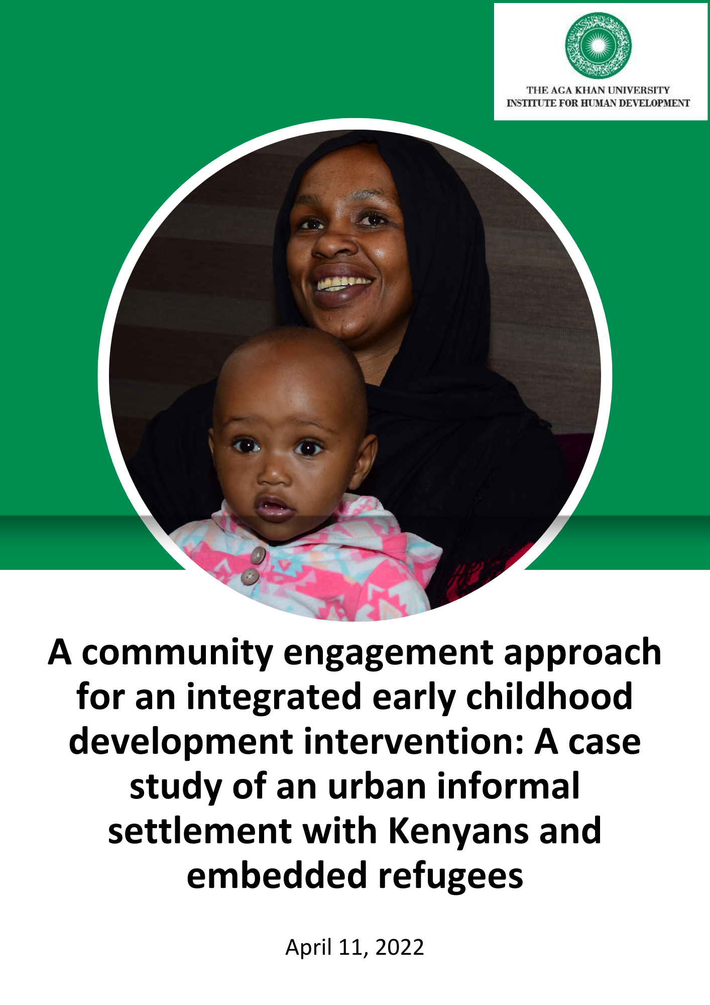 A community engagement approach for an integrated early childhood development intervention: a case study of an urban informal settlement with Kenyans and embedded refugees